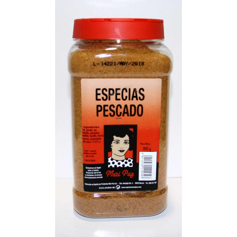 ESPECIAS PESCADO BOTE 12/900g